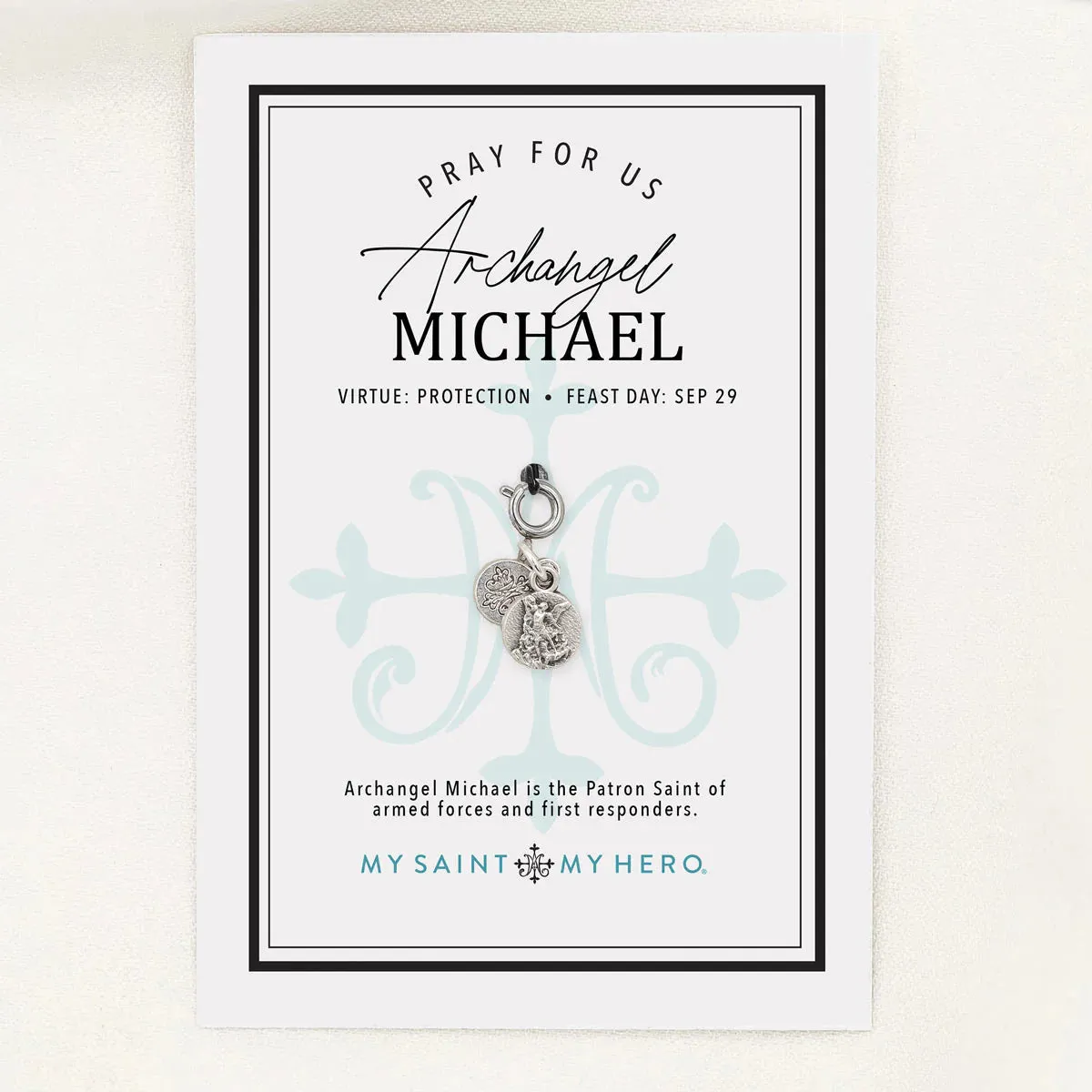 Archangel Michael Round Medal