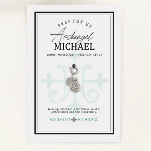 Archangel Michael Round Medal