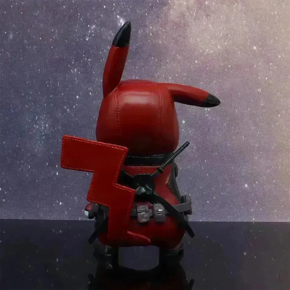 Deadpool Pikachu Action Figure (12 cm)