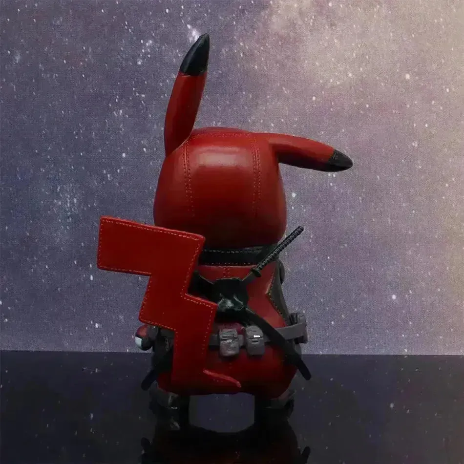 Deadpool Pikachu Action Figure (12 cm)