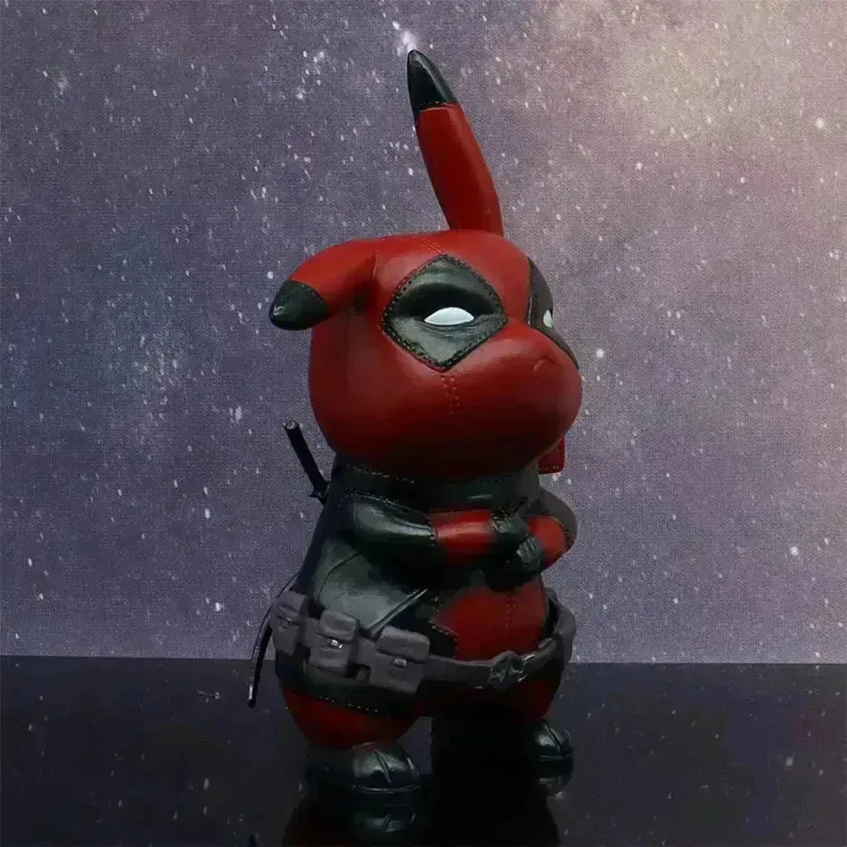 Deadpool Pikachu Action Figure (12 cm)