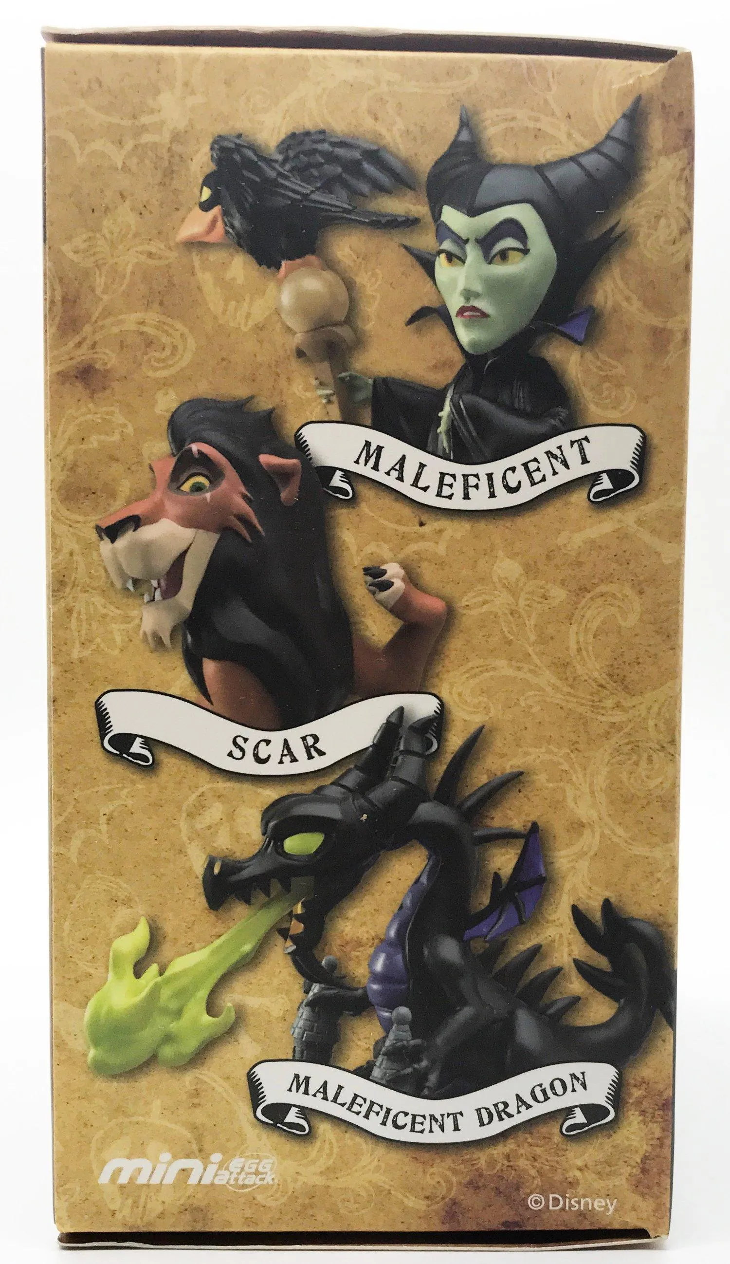 Disney Villains Maleficent Figure Mini Egg Attack NRFB (2019)