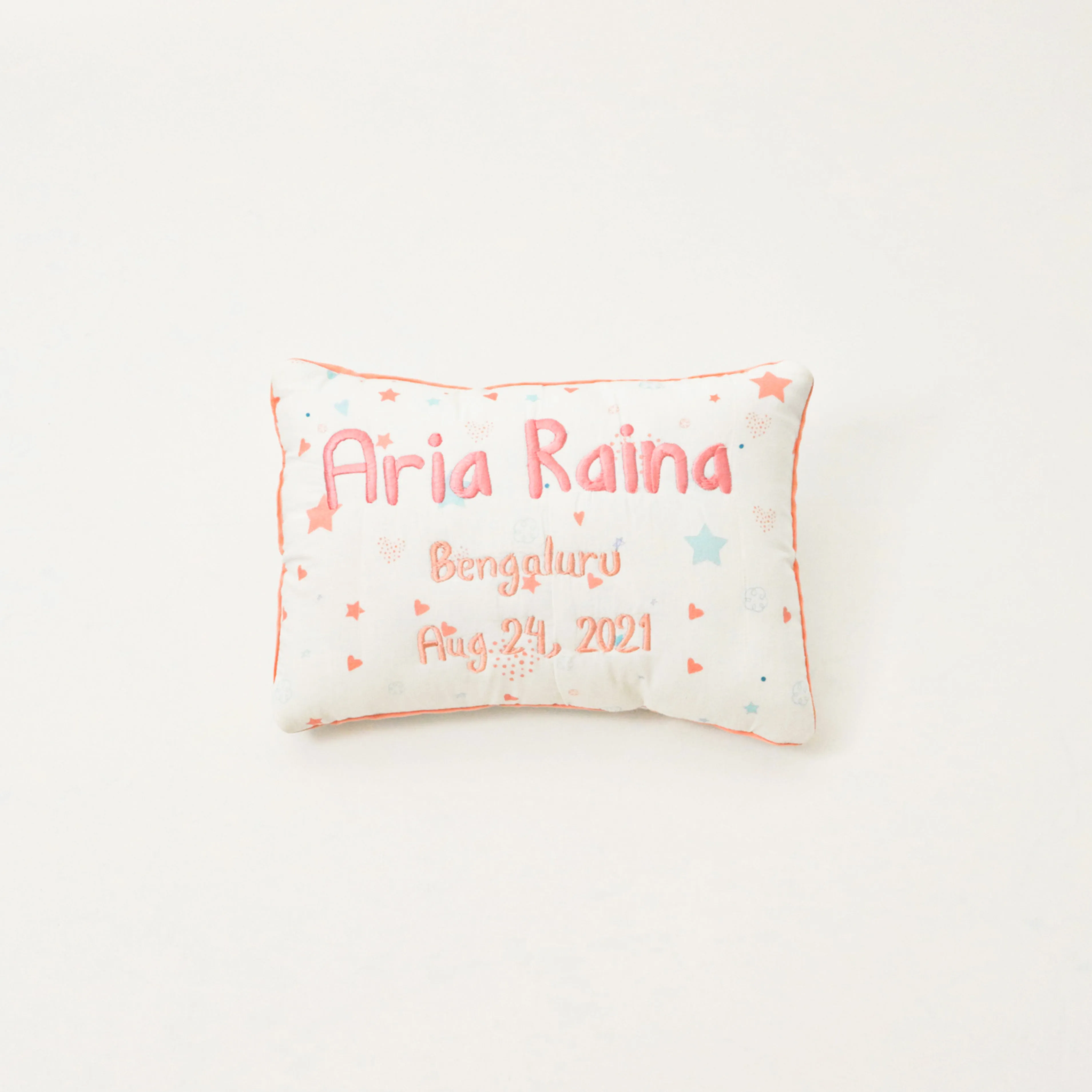 Fairy Dust - Birth Stats Pillow
