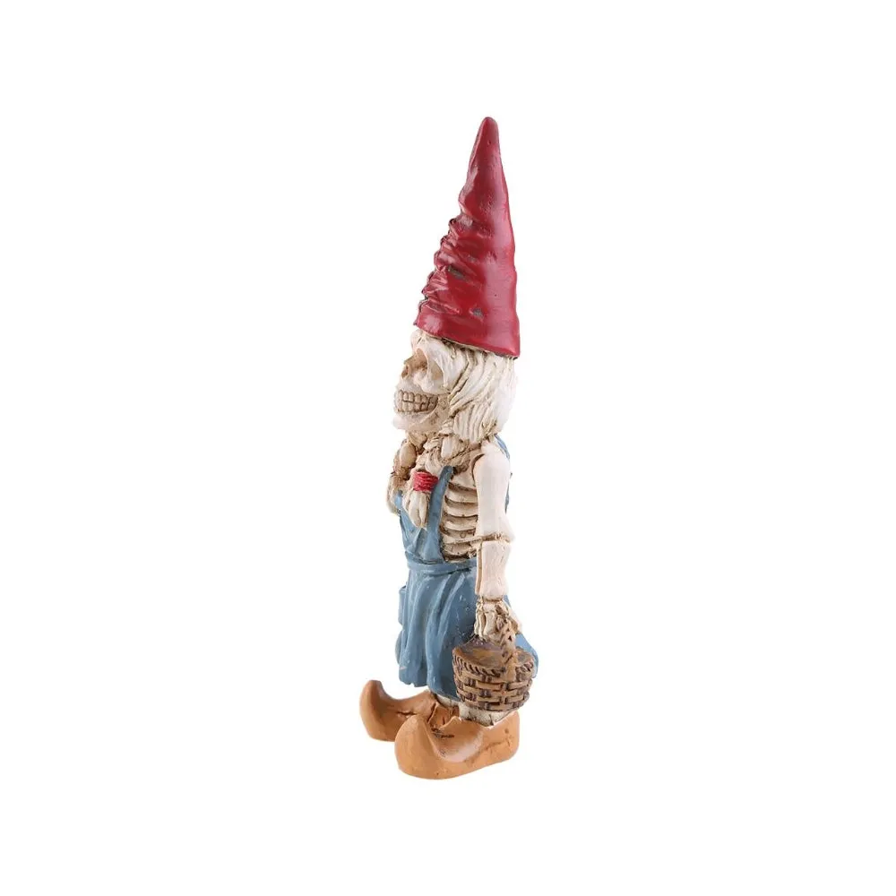 Halloween Skeleton Statue Zombie Gnome Garden Decoration