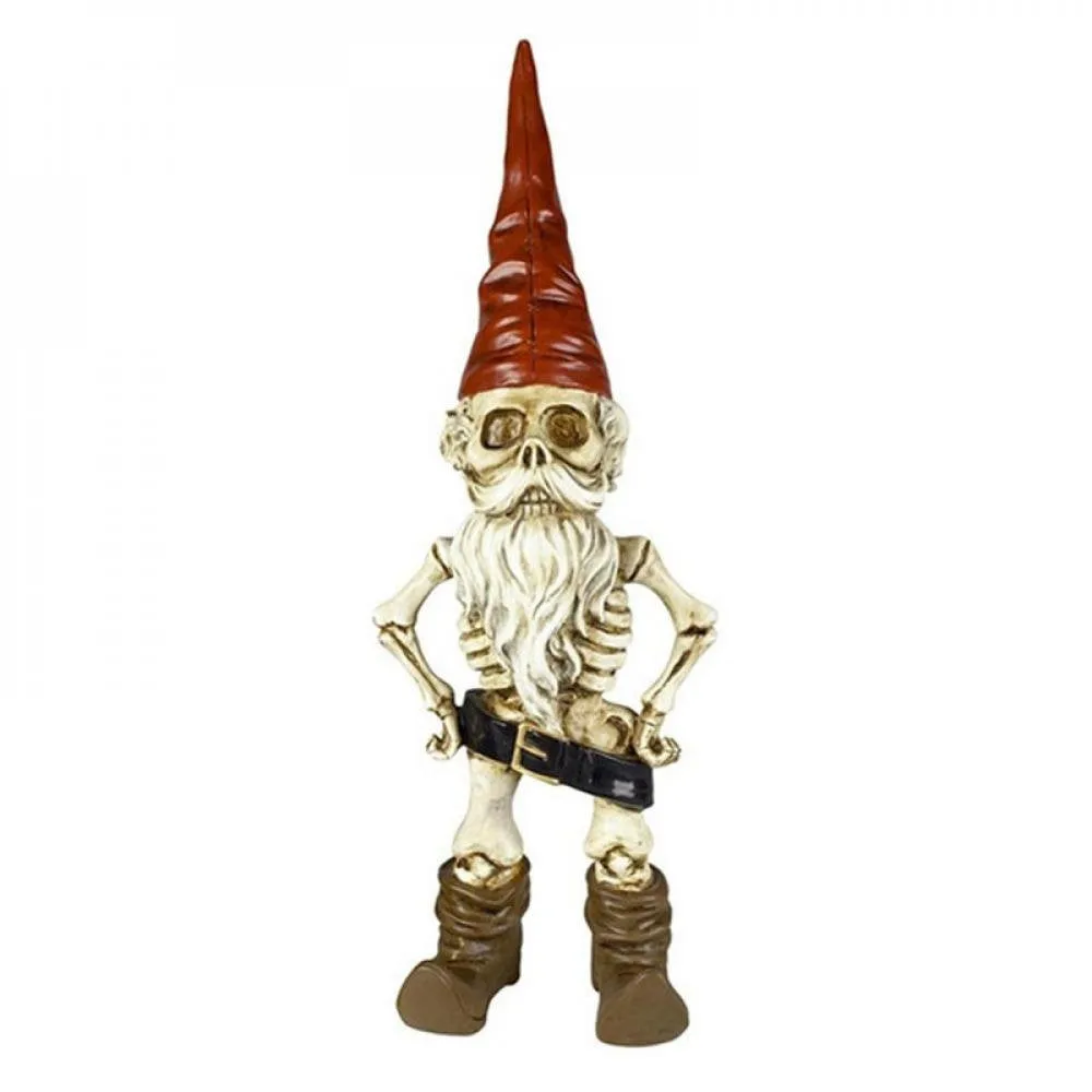Halloween Skeleton Statue Zombie Gnome Garden Decoration