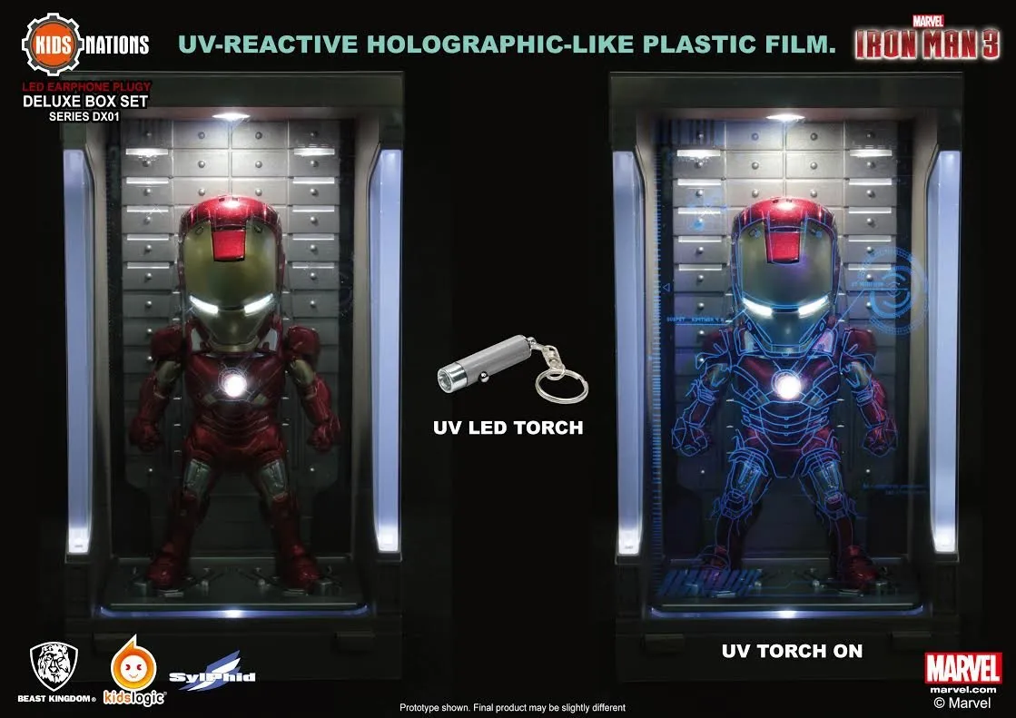 KN DX01, Iron Man Earphone Plug Deluxe set