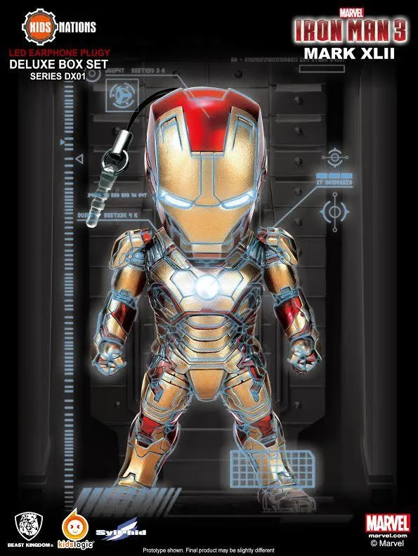 KN DX01, Iron Man Earphone Plug Deluxe set