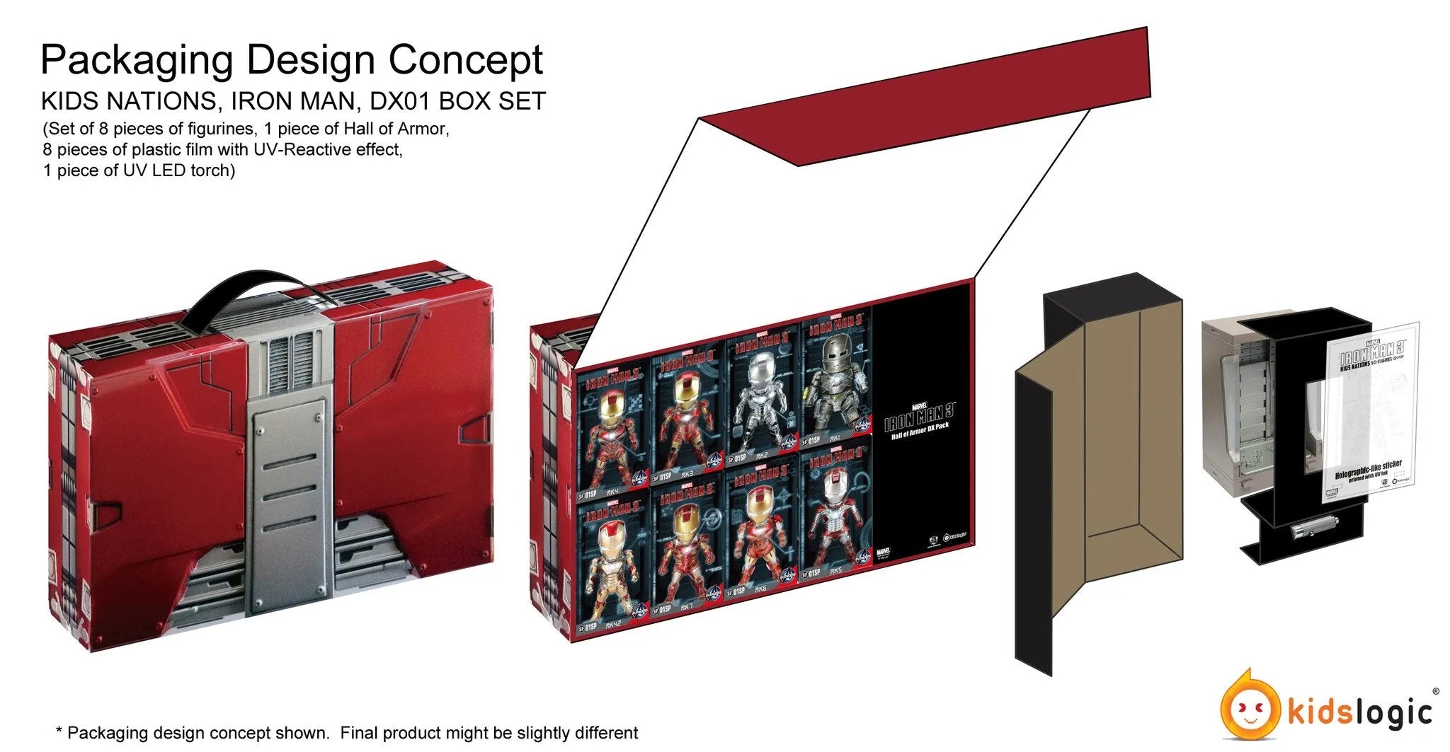 KN DX01, Iron Man Earphone Plug Deluxe set