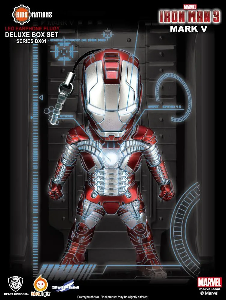 KN DX01, Iron Man Earphone Plug Deluxe set