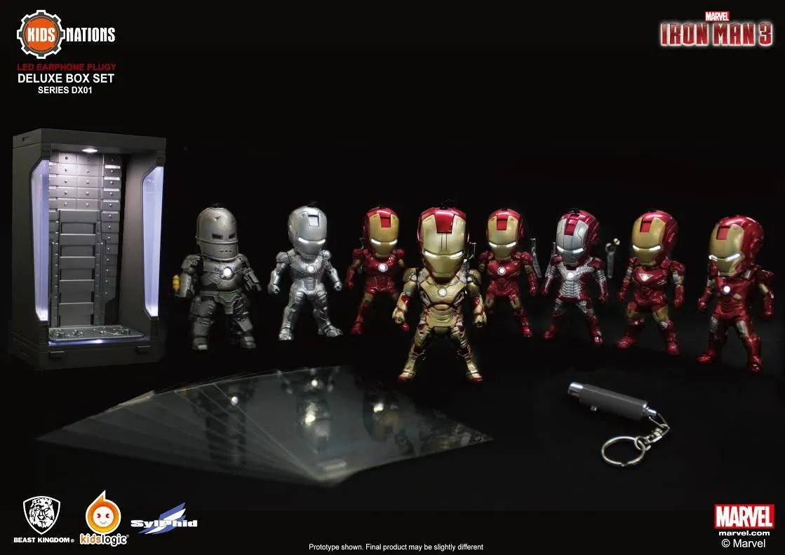 KN DX01, Iron Man Earphone Plug Deluxe set