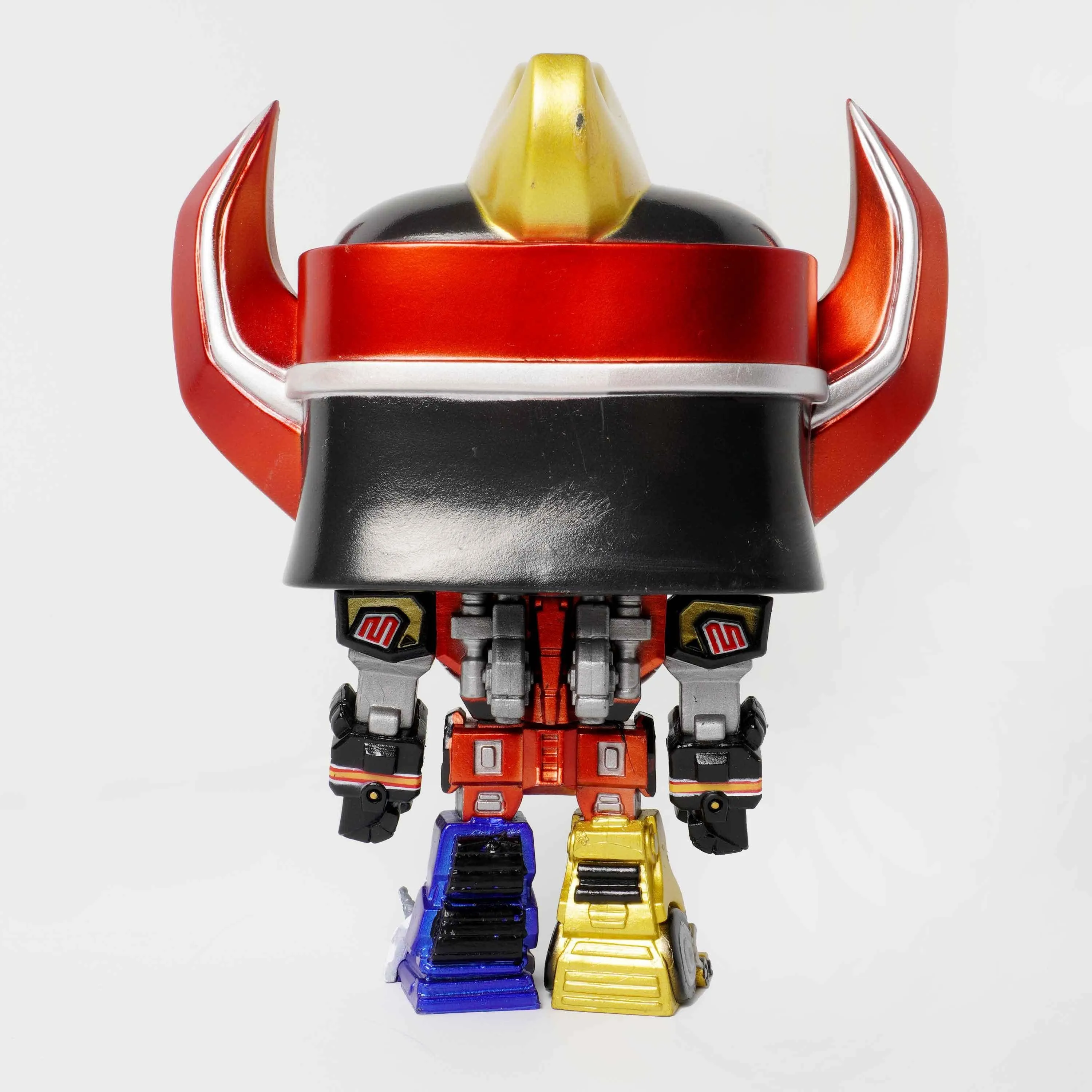 Mighty Morphin Power Rangers Metallic Megazord 6-Inch Super Pop! Vinyl Figure | AAA Anime Exclusive