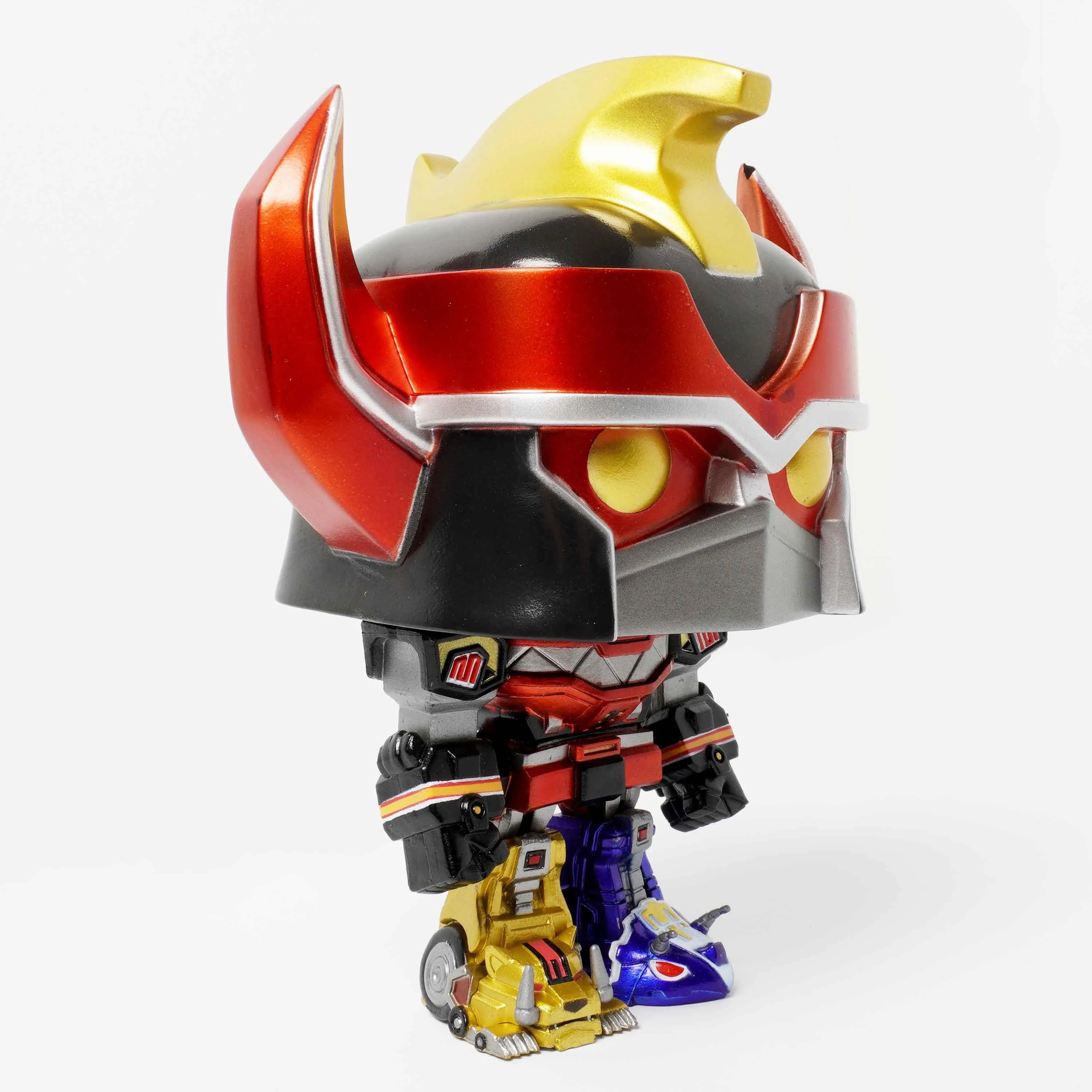 Mighty Morphin Power Rangers Metallic Megazord 6-Inch Super Pop! Vinyl Figure | AAA Anime Exclusive