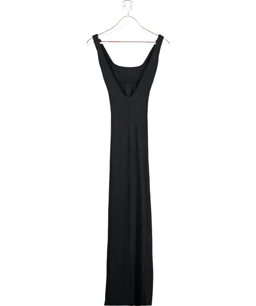 Monday Swimwear Black Sardinia Dress UK XS