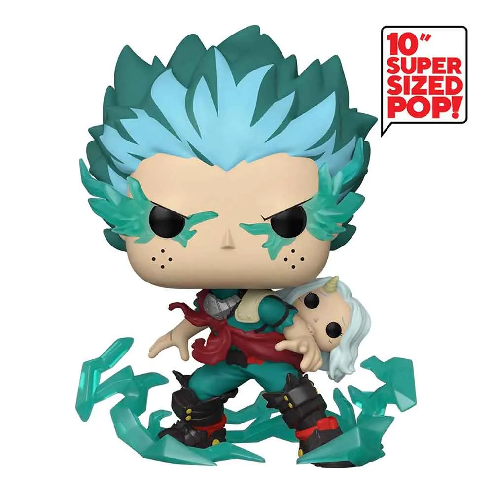 My Hero Academia Izuku Midoriya Infinite Deku with Eri 10" Super Size Funko Pop! Collectible Anime Figure