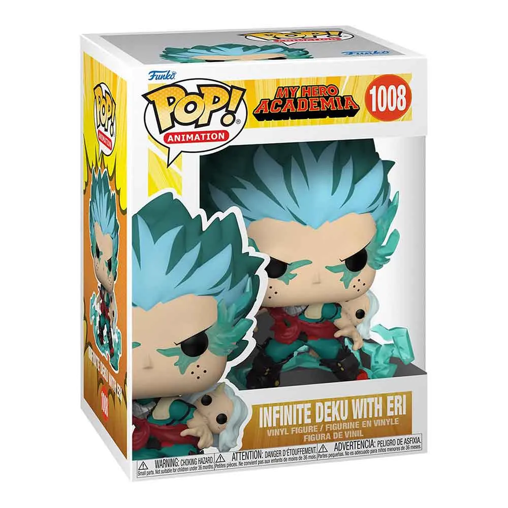 My Hero Academia Izuku Midoriya Infinite Deku with Eri Funko Pop! Collectible Anime Figure