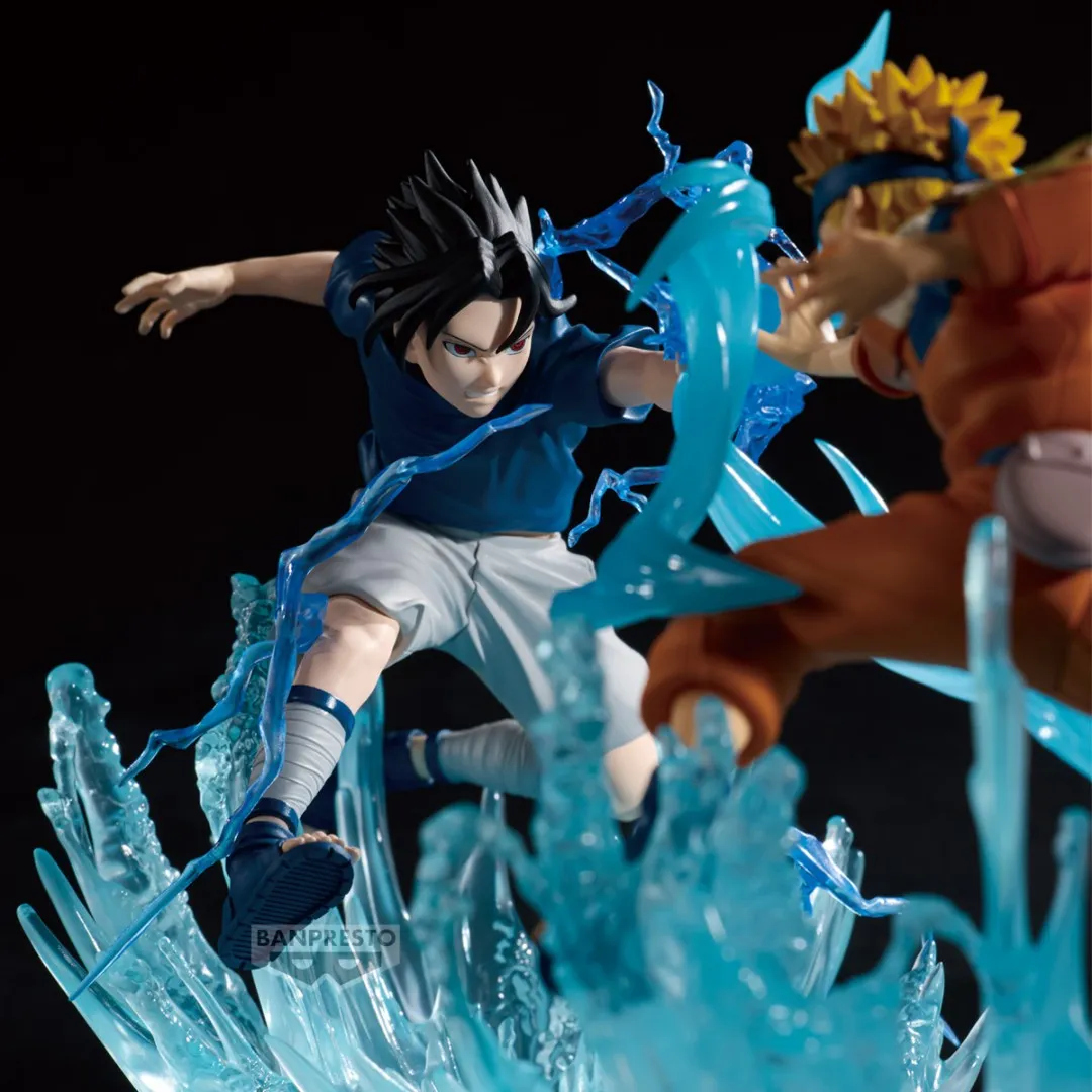 Naruto Sasuke Uchiha Combination Battle Statue By Banpresto