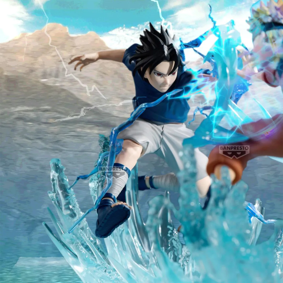 Naruto Sasuke Uchiha Combination Battle Statue By Banpresto