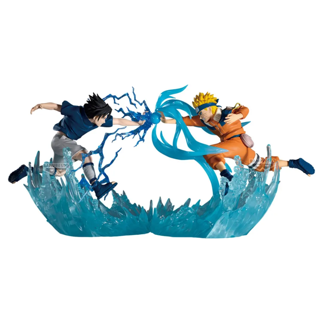 Naruto Sasuke Uchiha Combination Battle Statue By Banpresto