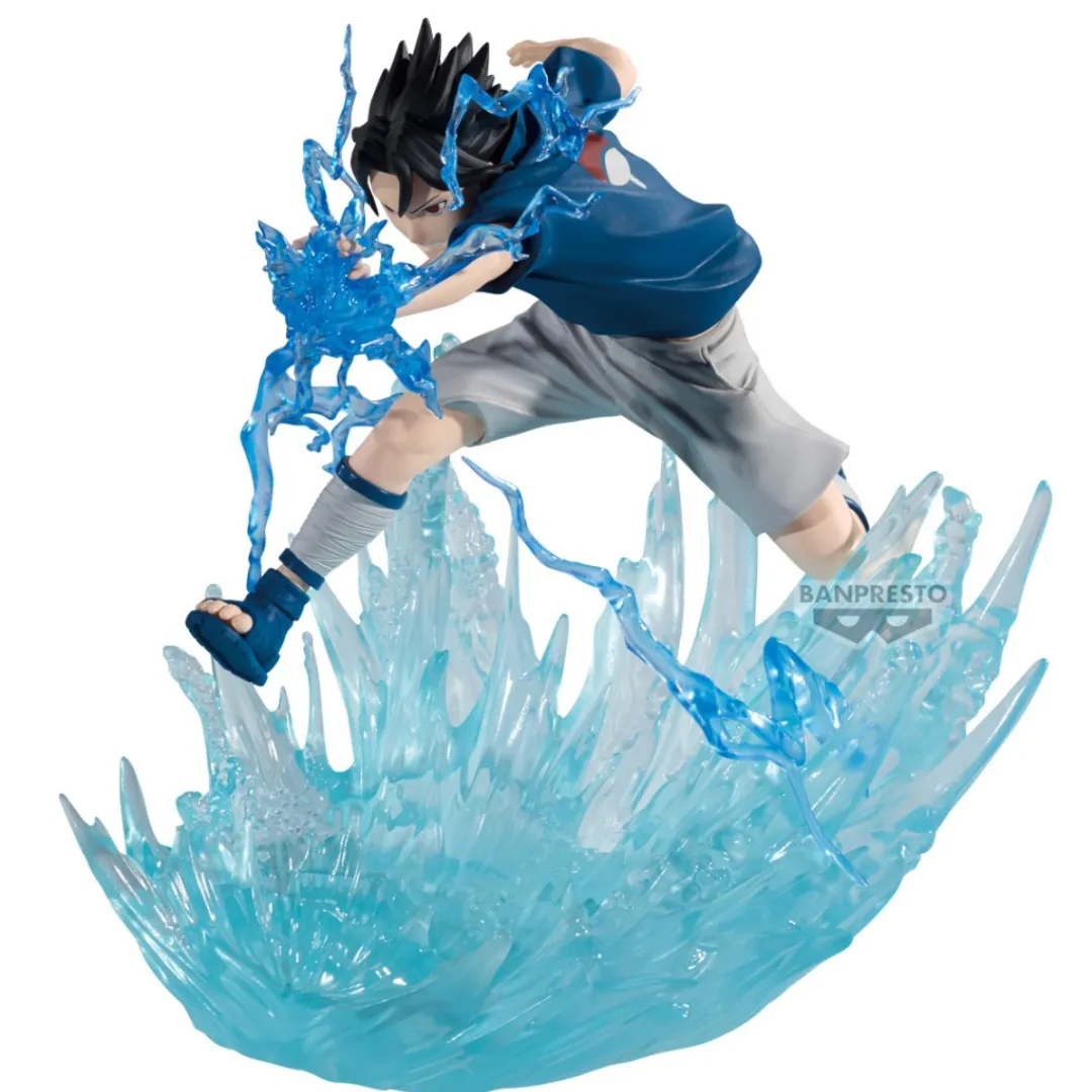 Naruto Sasuke Uchiha Combination Battle Statue By Banpresto