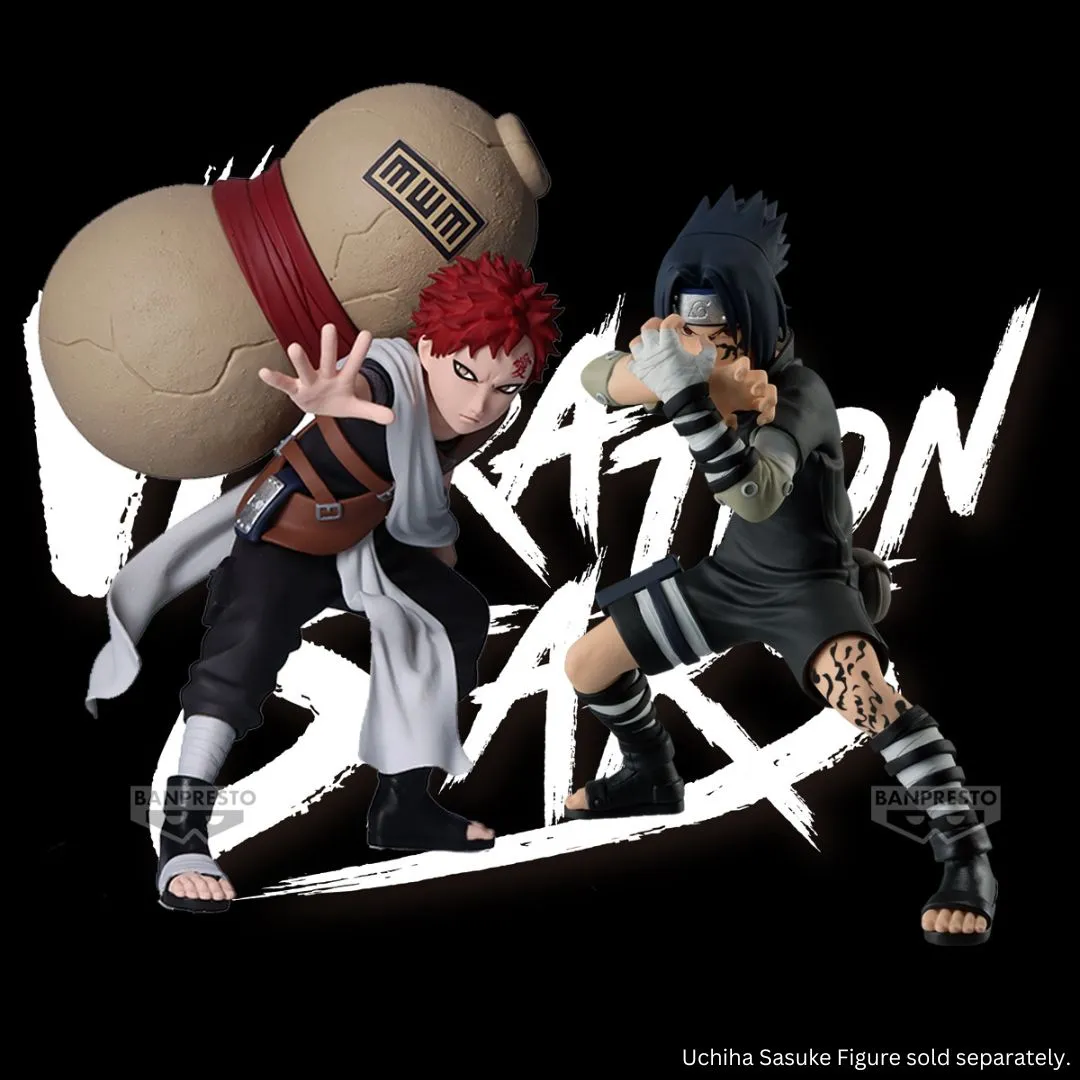 Naruto Vibration Stars - Gara & Uchiha Sasuke - A: Gara Figure By Banpresto