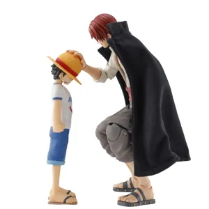 One Piece Shanks & Monkey.D.Luffy Kid Era S.H.Figuarts By Tamashii Nations
