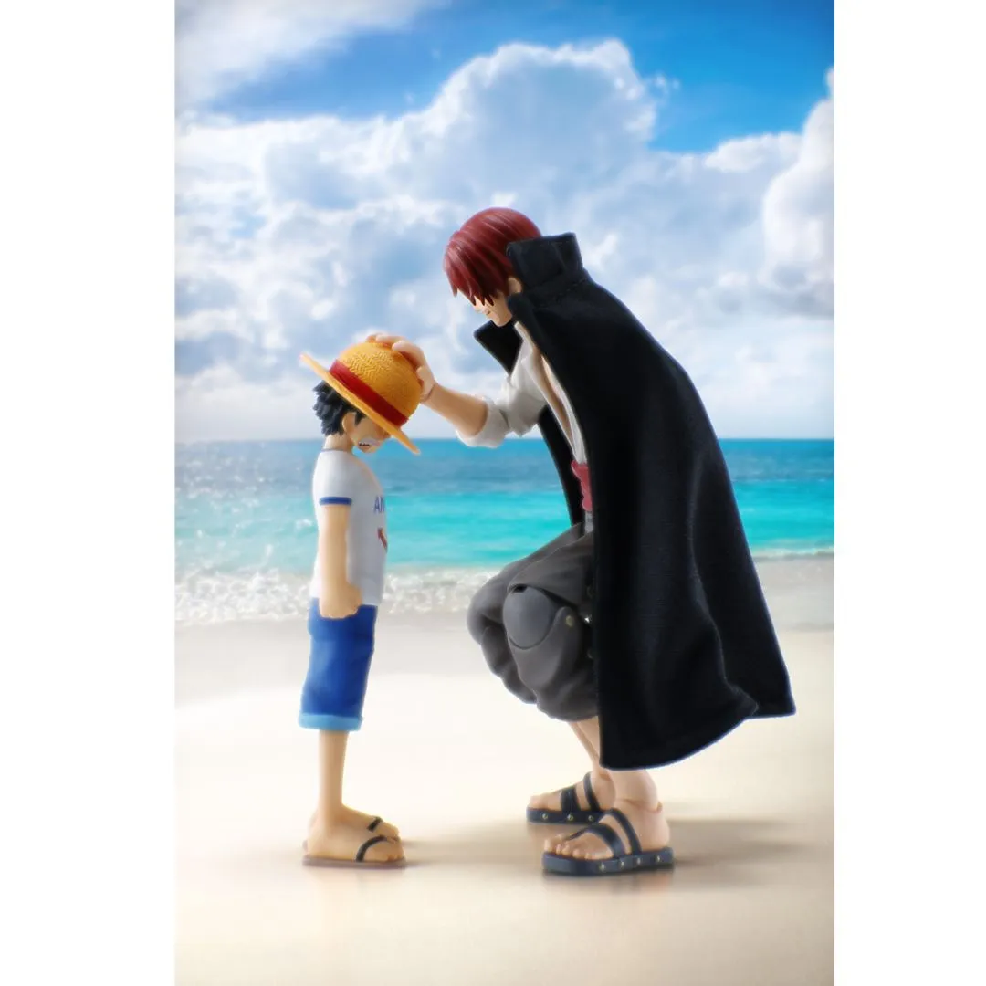One Piece Shanks & Monkey.D.Luffy Kid Era S.H.Figuarts By Tamashii Nations