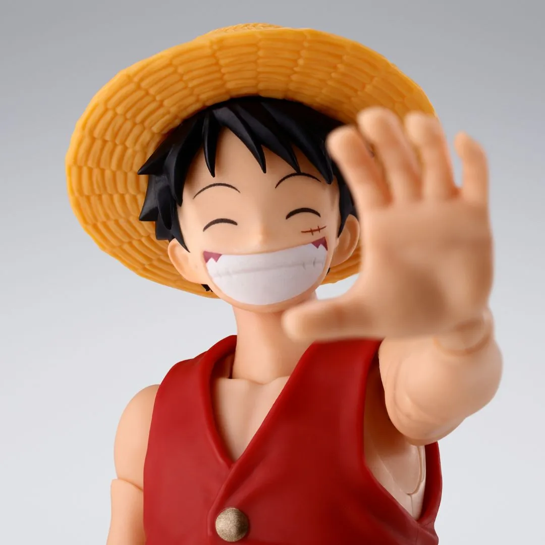 One Piece Shanks & Monkey.D.Luffy Kid Era S.H.Figuarts By Tamashii Nations