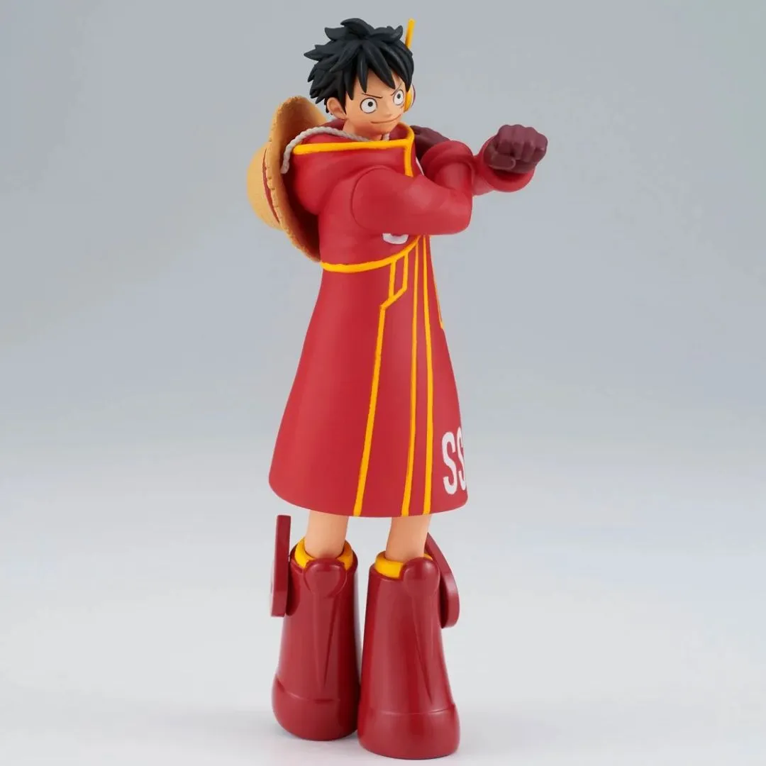 One Piece The Shukko - Monkey.D.Luffy - Ver.Egg Head Figure By Banpresto