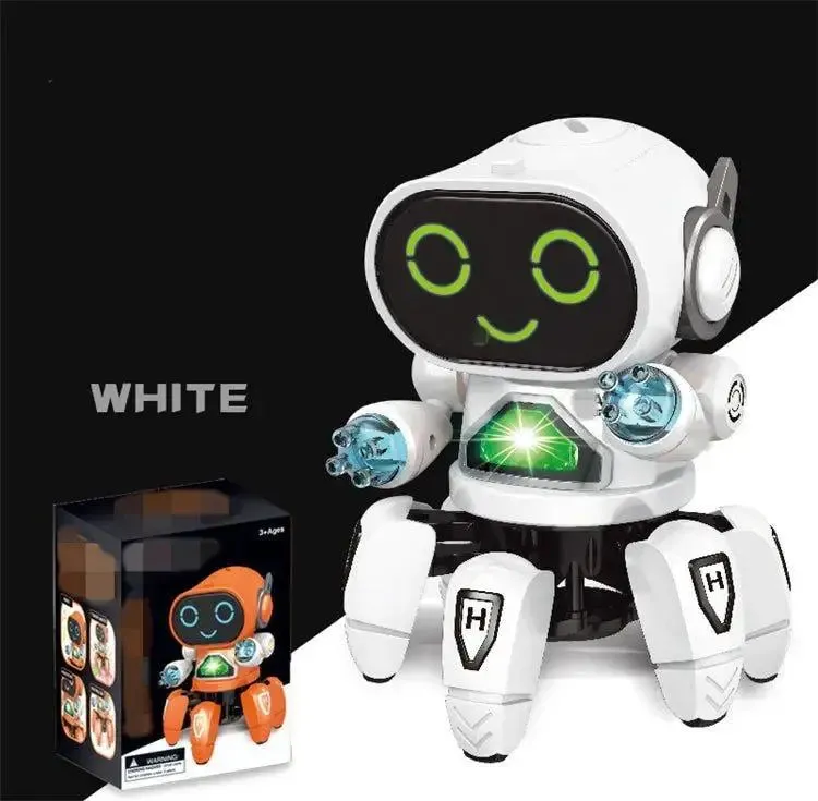 Singing & Dancing LED Robot Toy with Colorful Light Show