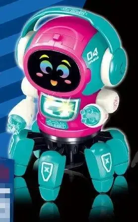 Singing & Dancing LED Robot Toy with Colorful Light Show