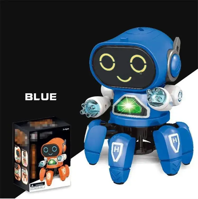 Singing & Dancing LED Robot Toy with Colorful Light Show