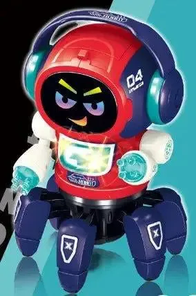 Singing & Dancing LED Robot Toy with Colorful Light Show