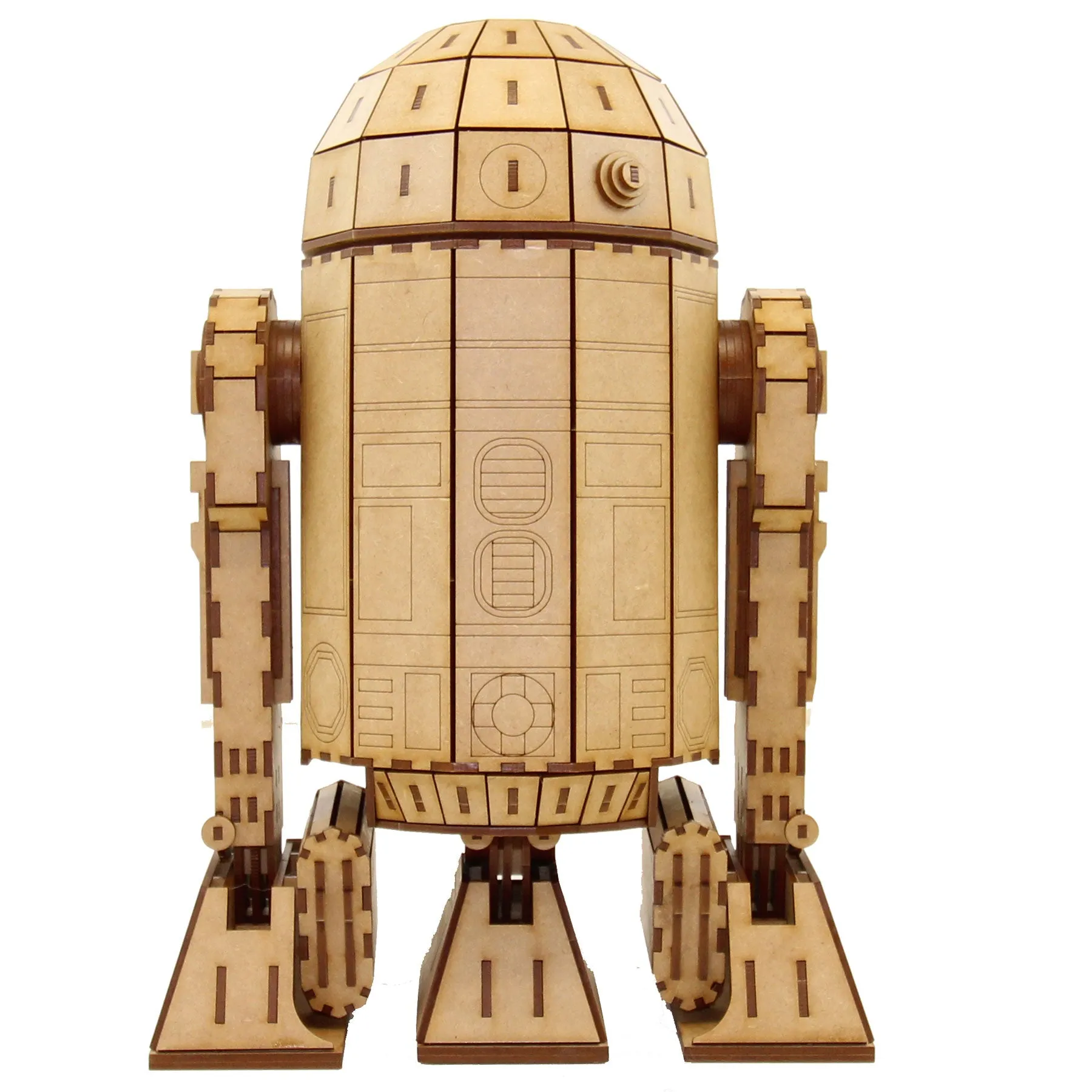 Star Wars 3D wooden model | R2D2 (SW_12)