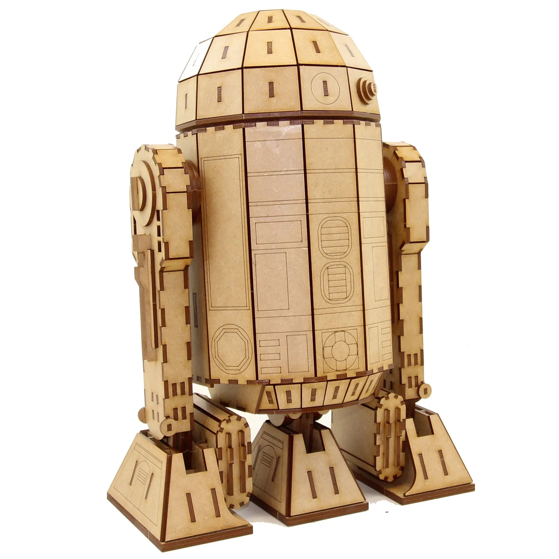 Star Wars 3D wooden model | R2D2 (SW_12)