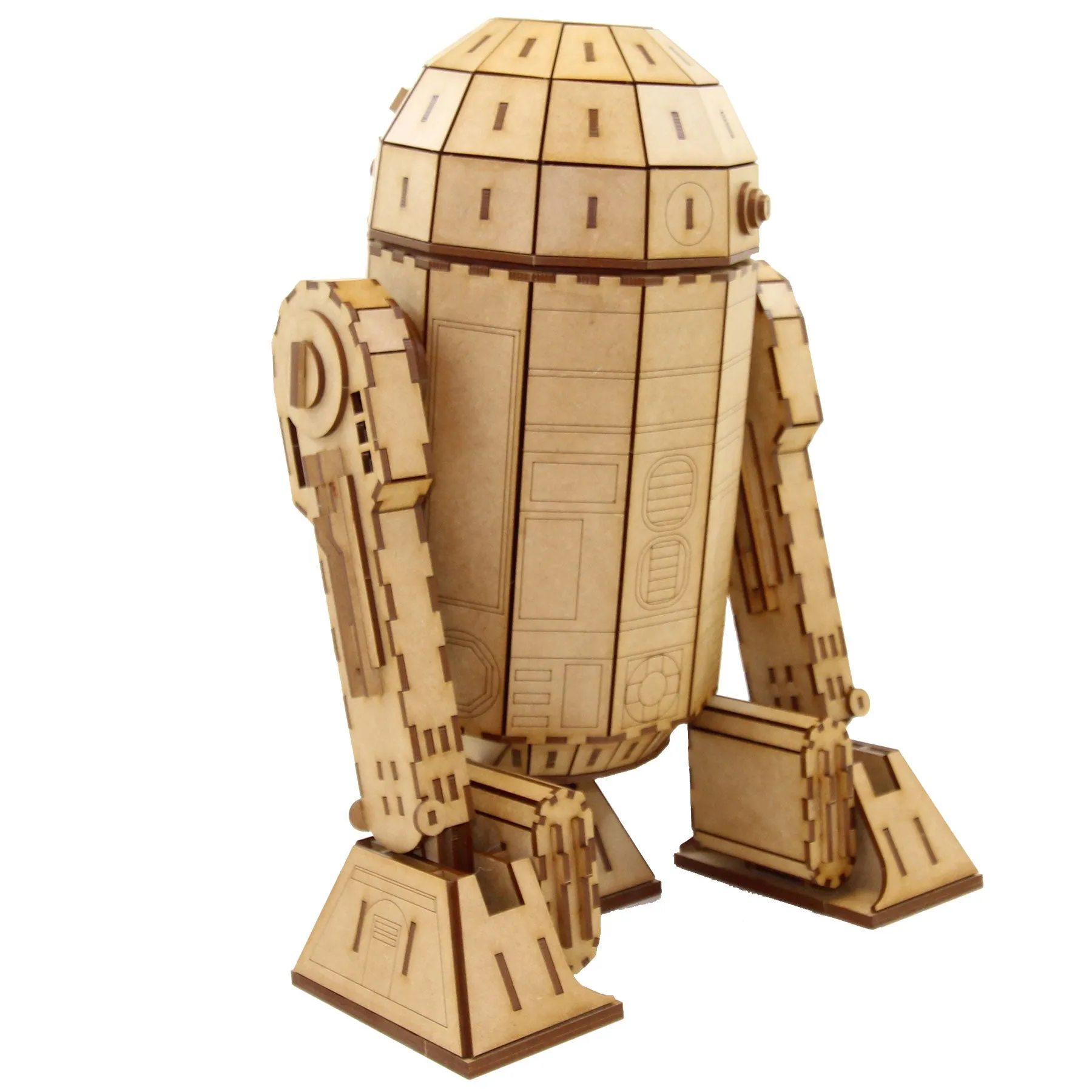 Star Wars 3D wooden model | R2D2 (SW_12)