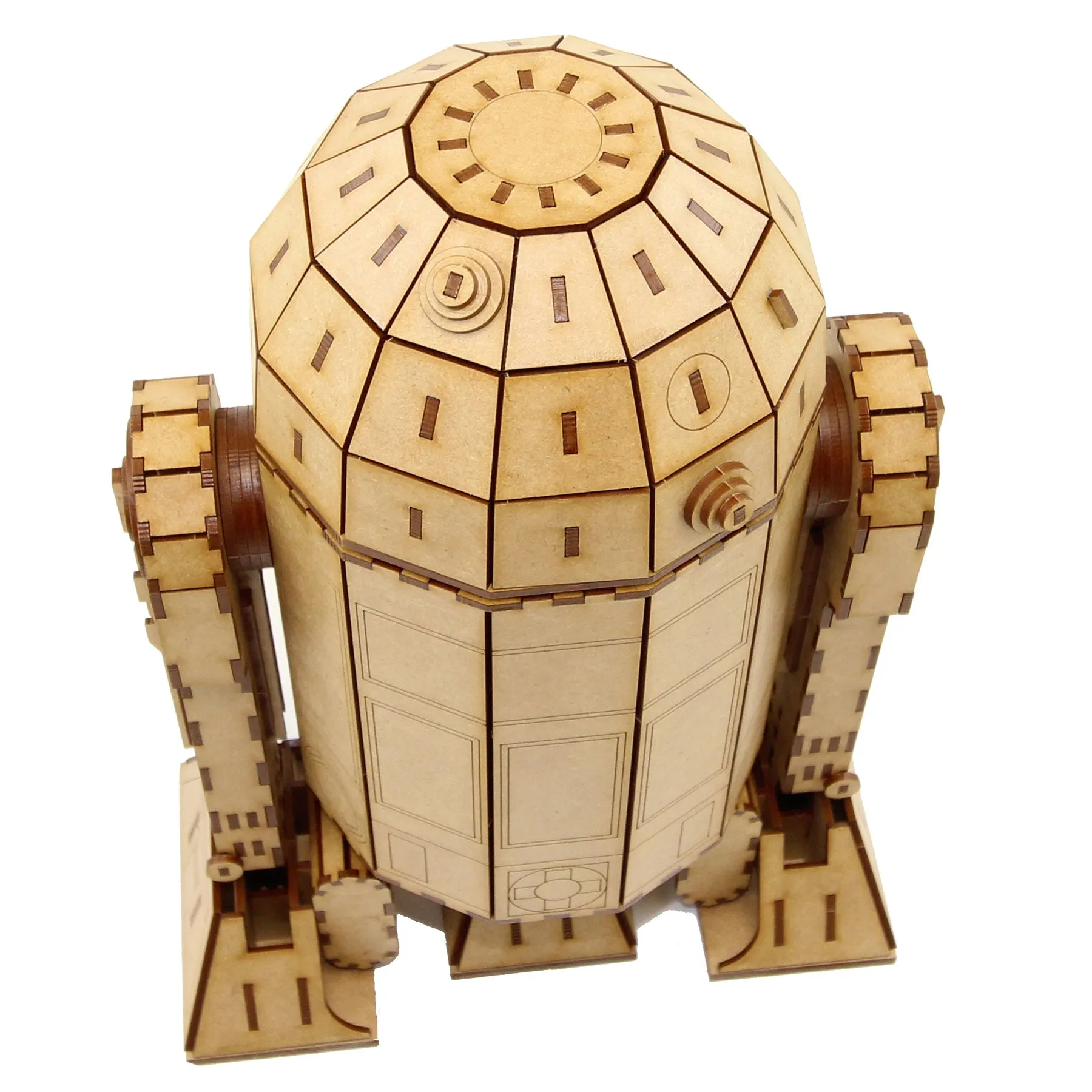 Star Wars 3D wooden model | R2D2 (SW_12)