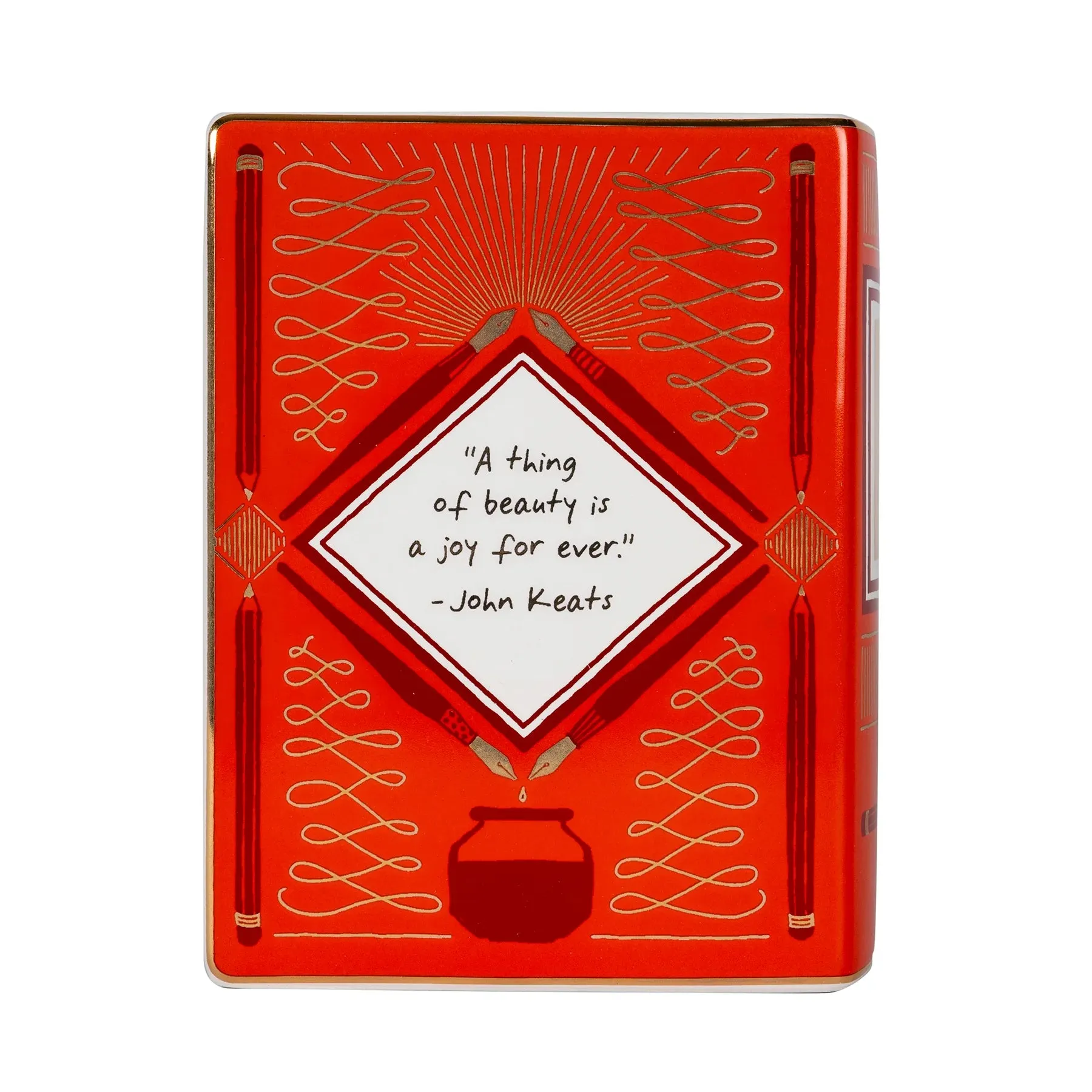 The Writer's Companion Ceramic Book Pen Pot